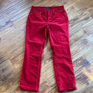 Talbots Red Straight Leg Women's Jeans